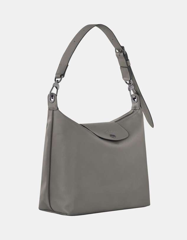 Longchamp - Le Pliage Xtra Leather Hobo Bag - Medium