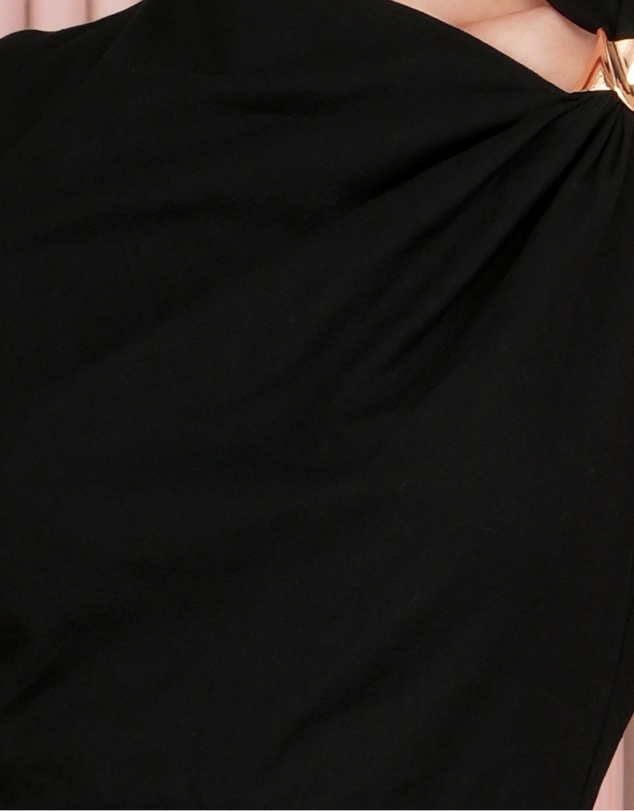 Azzurielle - Andrews High Neck Mini Dress