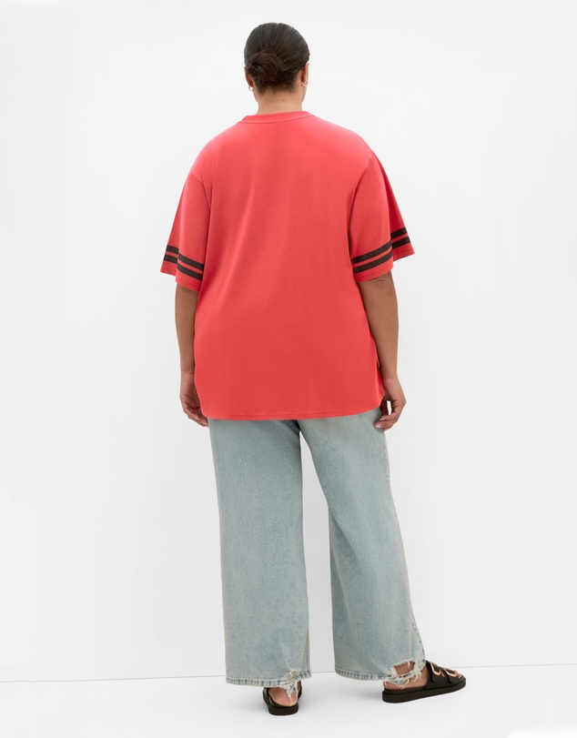 City Chic - Oversized Tickets Tee