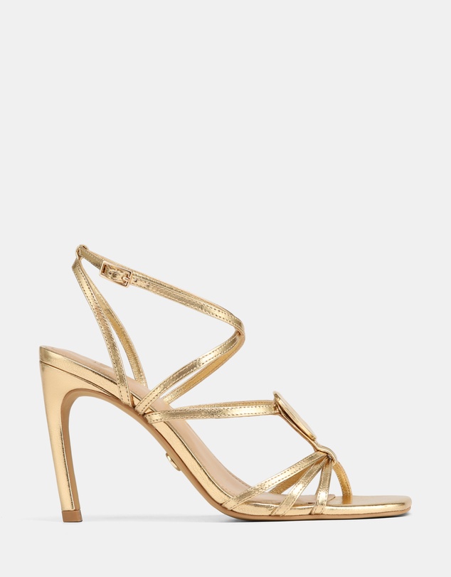 Wittner - Tatum Metallic Leather High Heels