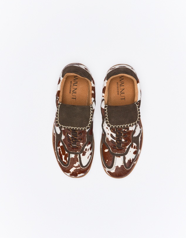 Walnut Melbourne - Falcon Leather Sneaker