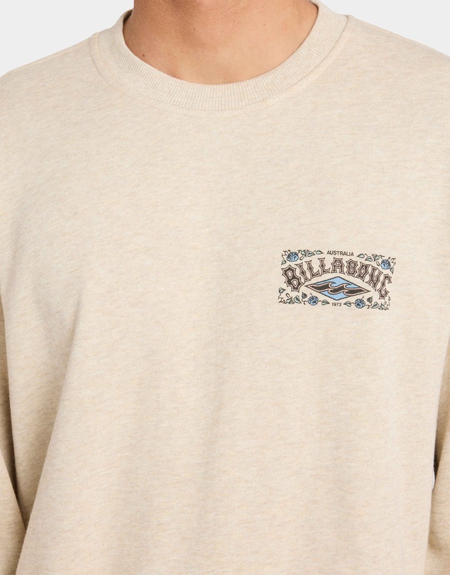 Billabong - Mens Short Sands Crew Neck Fleece Top