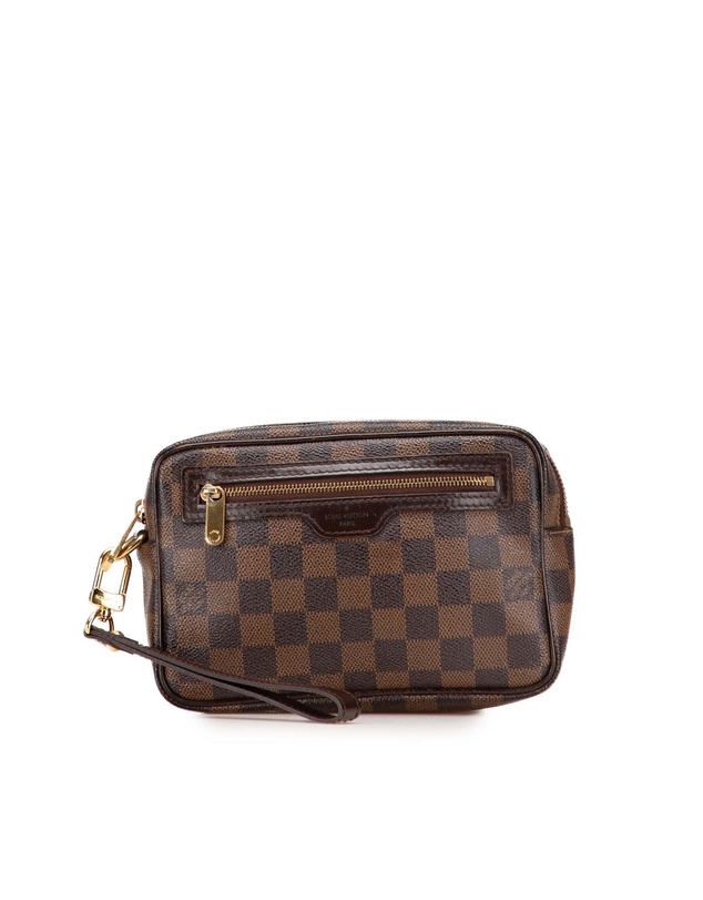Pre-Loved by Azura Reborn - Pre-Loved Damier Ebene Pochette Billets Macao