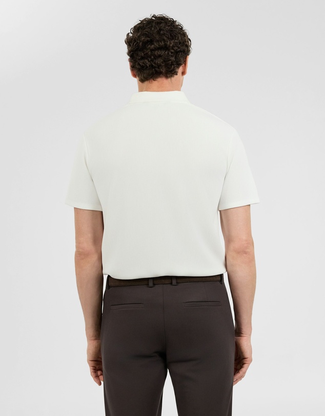 Tarocash - Javier Textured Zip Polo