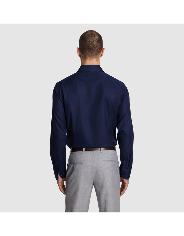 yd. - Monaco Pure Cotton Textured Dress Shirt