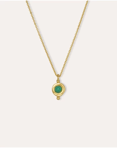 Ottoman Hands - May Birthstone Pendant Necklace