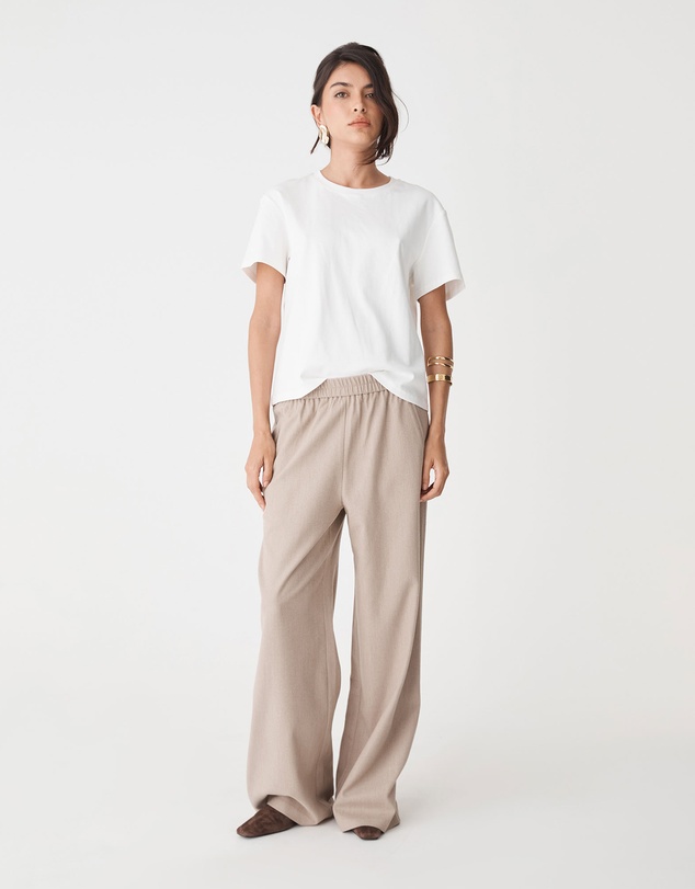 Forcast - Irene Elastic Waist Pants