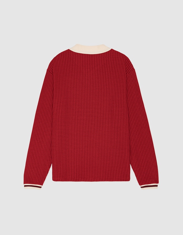 Les Deux - Waffle LS Football Jersey