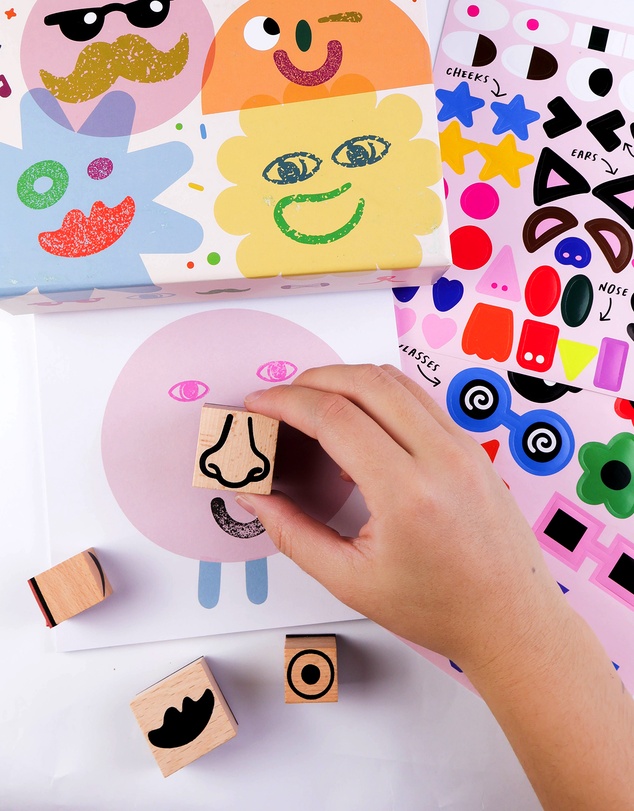 Journey Of Something - Stamp Kit - Cool Faces