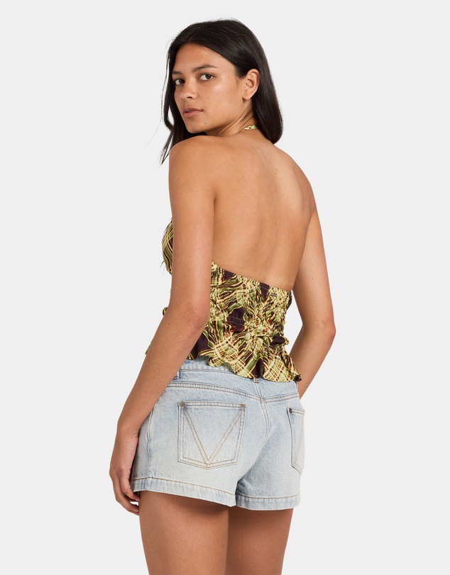 RVCA - Womens Harper Halter Tank Top