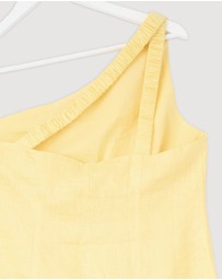 Revibe - Repaired Lover Alora One Shoulder Mini Dress - AU 12