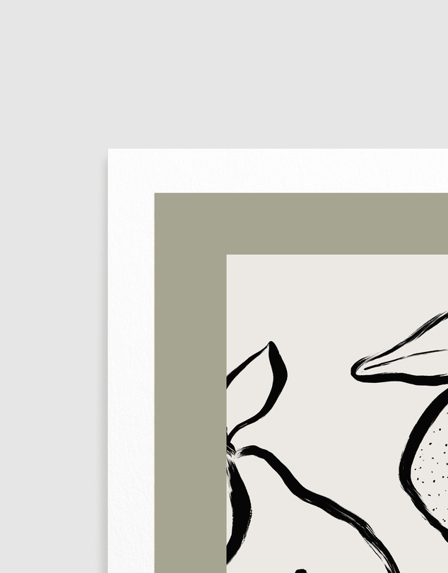 Olive et Oriel - Culinaria No01 by Treechild Art Print