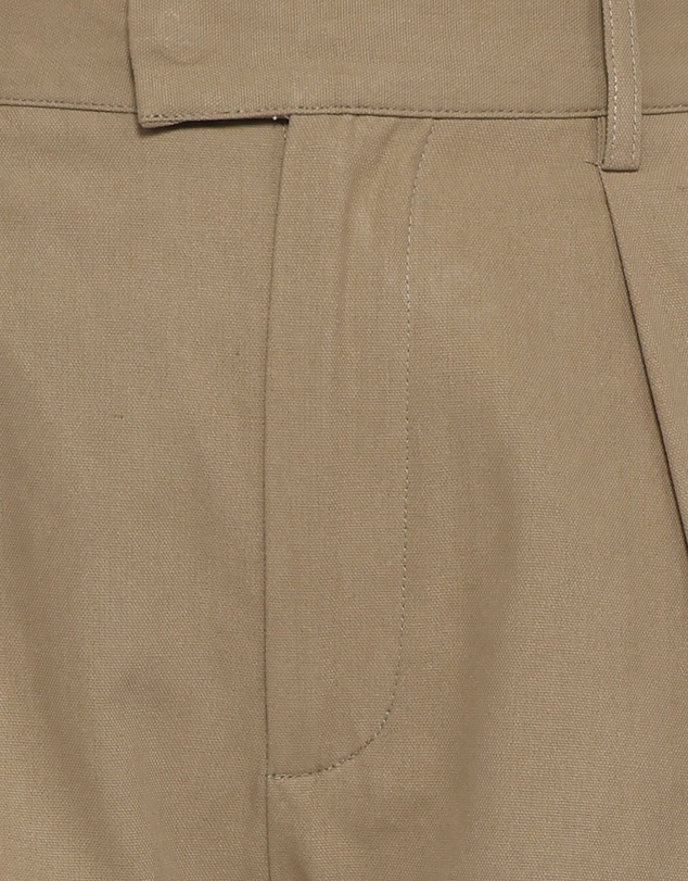 Petal & Pup - Asher Tie Detail Tapered Leg Pants - Olive