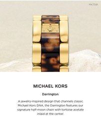 Michael Kors - Darrington Two Tone Analogue Watch