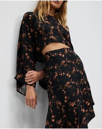 Third Form - Pressed Petals Free Flow Skirt
