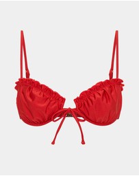 Insight - Peyton Frill Cup Underwire Bikini Set