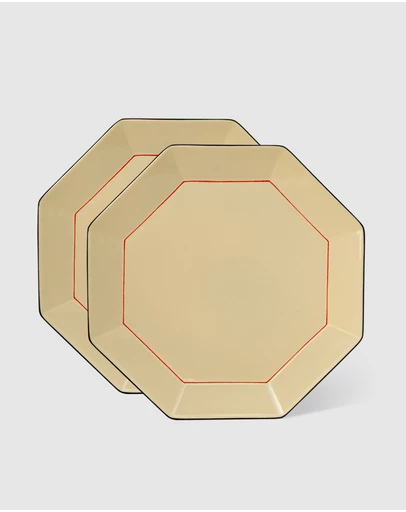 Black Blaze - Gem Dinner Plate