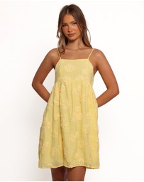 Petal & Pup - Giana Mini Dress - Yellow