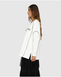 Belle & Bloom - Cool Shot Oversized T-Shirt