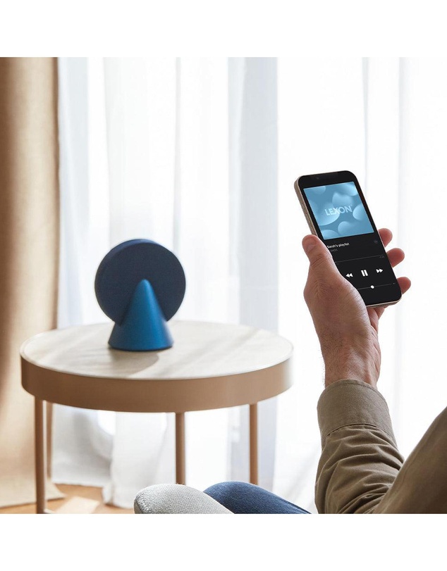Lexon - Lexon Conic 360 Bluetooth Speaker - Blue