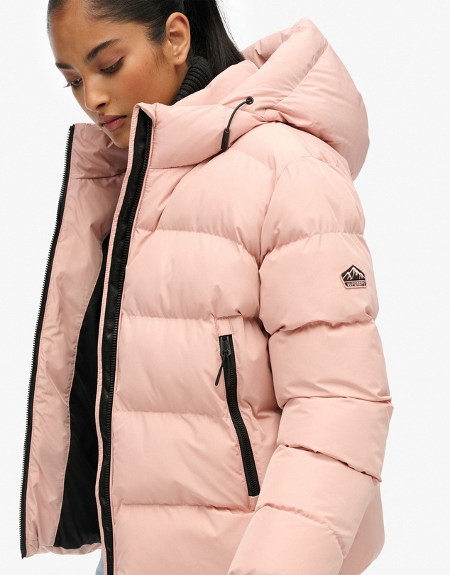 Superdry - Hooded Sports Puffer Jacket