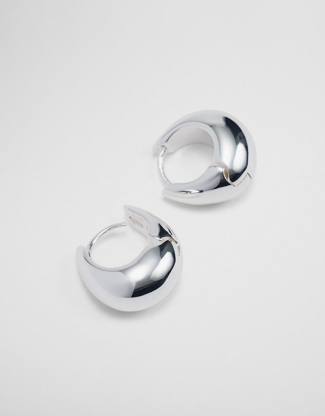 Country Road - Small Bubble Hoop Earring