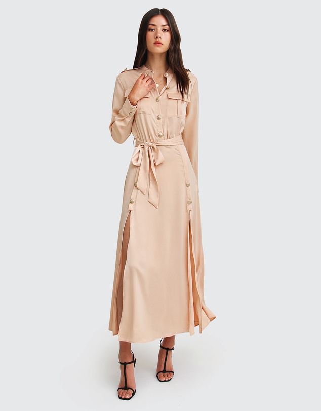 Belle & Bloom - Lover To Lover Maxi Shirt Dress
