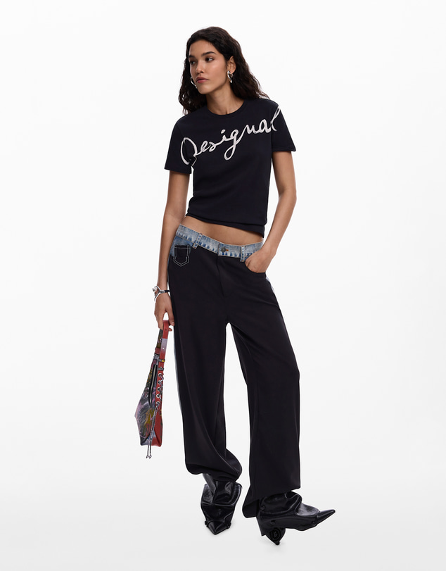 Desigual - Florencia logo T-shirt