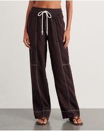 Jag - Sabine Linen Relaxed Leg Pant