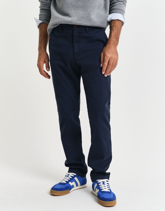 Gant - Slim Fit Dobby Structured Chinos