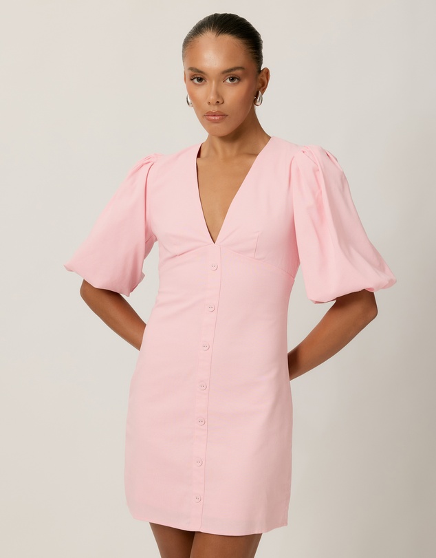 Tussah - Saphira V-Neck Mini Dress
