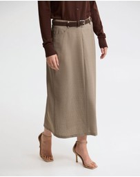 Oxford - Harper Pure Wool Column Skirt