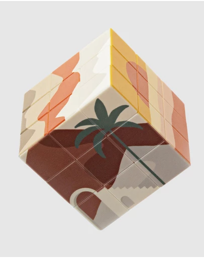Journey Of Something - Art Cube - Desert