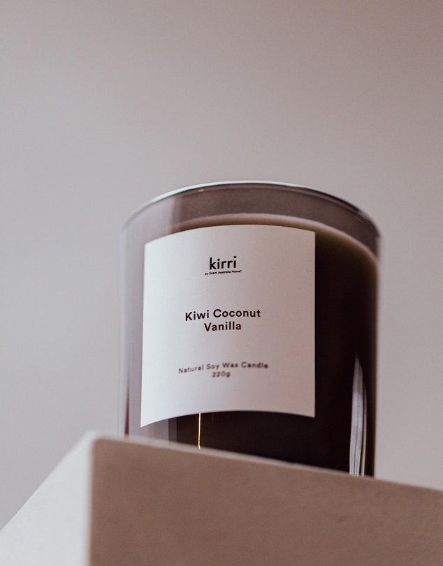 Kirri by Scent Australia Home - Kiwi Coconut Vanilla Candle (400g) Trio