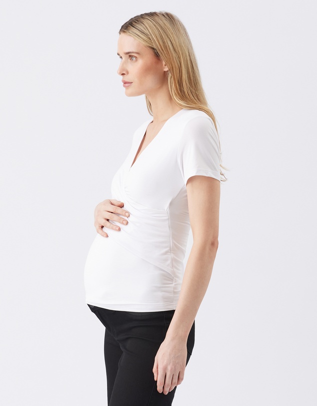 Ripe Maternity - Luxe Knit Embrace Nursing Tee
