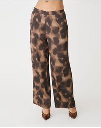 Forcast - Savanna Printed Satin Pants