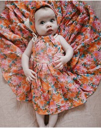 WITH LOVE FOR KIDS - Cotton Muslin Dress - Babies - Kids