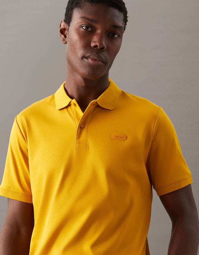 Calvin Klein - Slim Smooth Cotton Polo Shirt