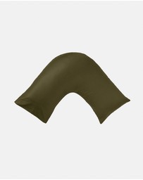 Linen House - Augusta 500TC Cotton Sateen U-Shaped Pillowcase
