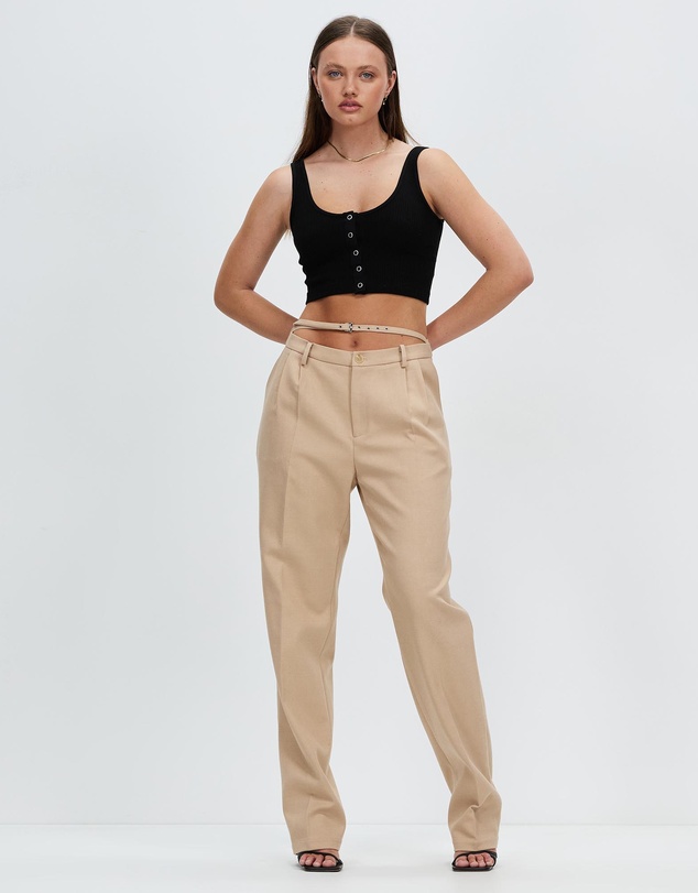 Style Addict - Dion Belted Trousers