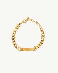 Zahar - Engravable Mens Bar Bracelet