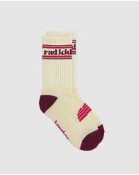 Banabae - Rad Kid Merino Beanie and Socks Bundle - Peony Pink