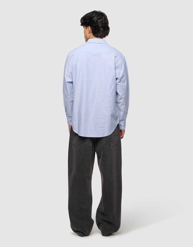 Abrand - Mickey Oxford Stripe Shirt Longsleeve
