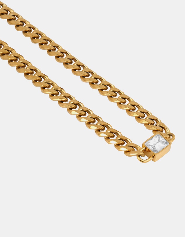 Zoe Olivia - Waterproof Aurora Curb Link Necklace