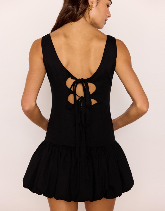 MINKPINK - Binta Tie Back Mini Dress