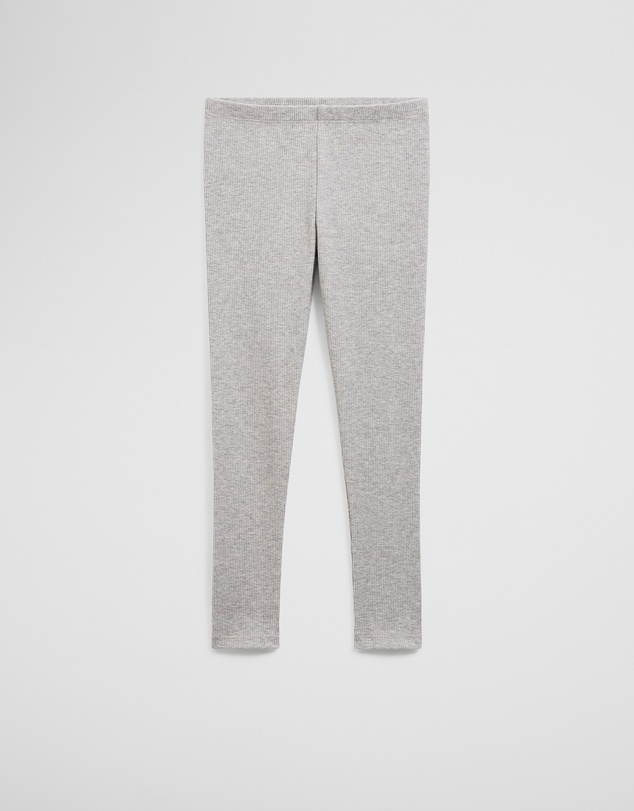 Country Road - Organically Grown Cotton Blend Solid Rib Legging