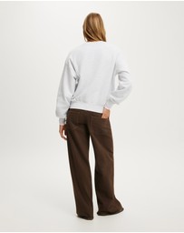 Cotton On - Boxy Crew Neck Sweatshirt