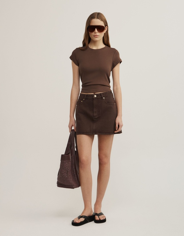 Witchery - Denim Mini Skirt