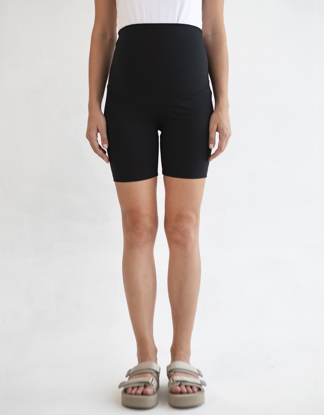 Soon Maternity - Sage Biker Shorts