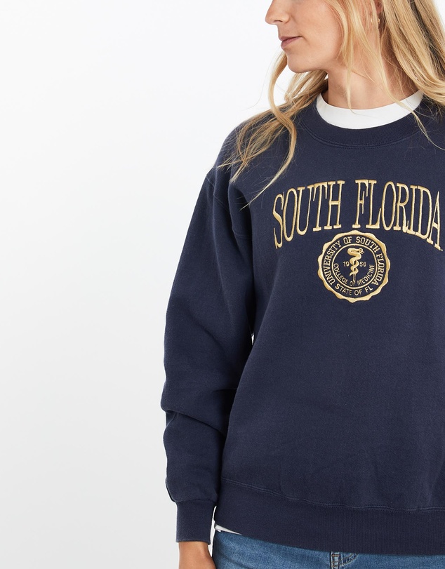 Vintage by The Real Deal - Pre Loved - Vintage 90s University of South Florida Sweatshirt